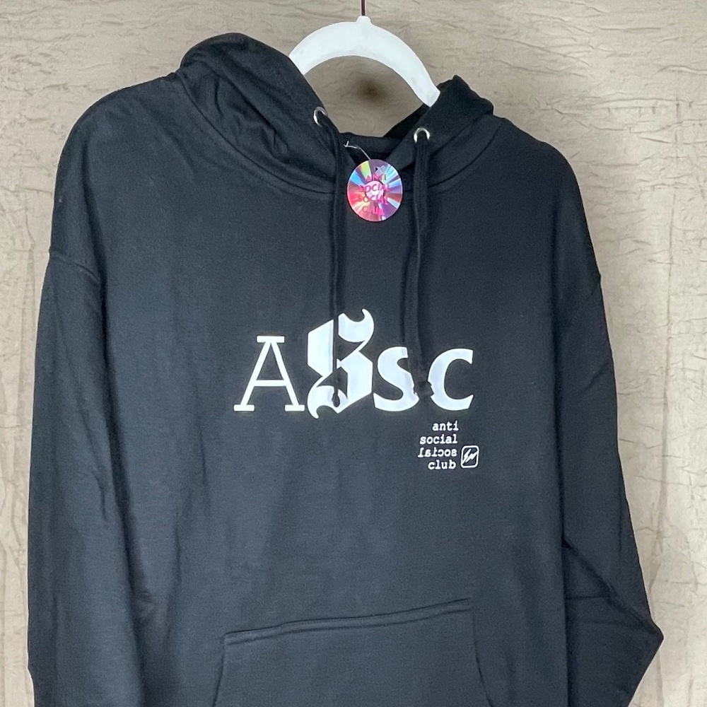 NWT Anti Social Social Club (ASSC) Black Hoodie | M, L